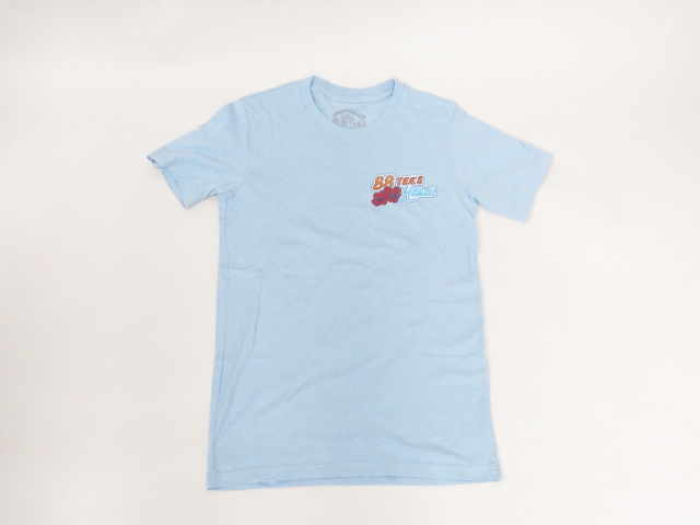 ８８Ｔシャツ　メンズ　ハイビスカス　Ｓサイズ　ブルー