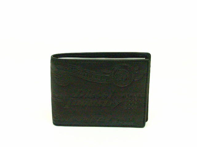 ディーゼル　二つ折財布　00XD00PR507T8013　ブラック