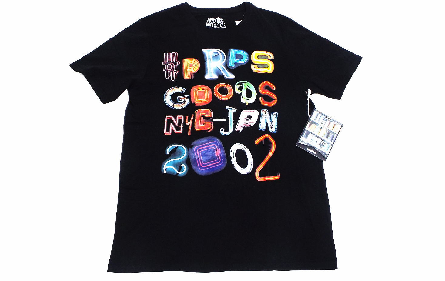 ＰＲＰＳ　メンズＴシャツ　0002　ブラック　ＸＬ