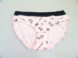 VICTORIA'S SECRET ヴィクトリアズシークレット　ショーツ　（ピンク×ブラック）　ｖｖ　xm