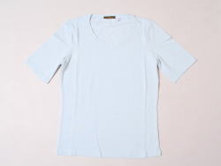 ルイヴィトン　レディース　V5303　Tシャツ　水色　Mサイズ　値下げ