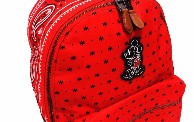 COACH コーチ ミッキーナイロンバンダナチャーリーバック