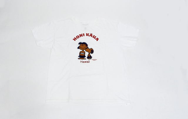 ハワイ MONI 日焼けスヌーピー レディースTシャツ キスミー Lサイズ