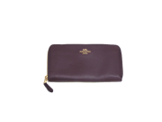 COACH(コーチ）ぺブルレザーラウンドファスナー長財布　16612　OB