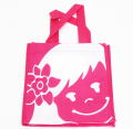 88Tees　エコバック（ビニール）小　yayaちゃん　（濃い）ピンク　