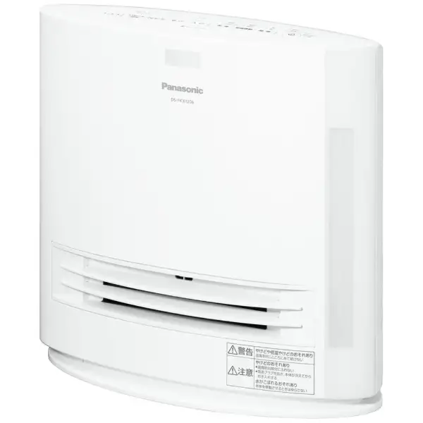 パナソニック　加湿機能付きセラミックファンヒーター DS-FKX1206-W [人感センサー付き]