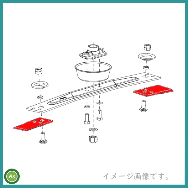 乗用モア用替刃0244-89100