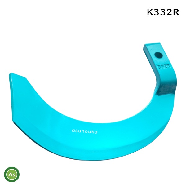 クボタ純正 耕うん爪 単品 バラ売り スーパー反転爪 偏形爪 K332