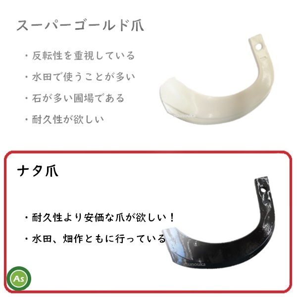 クボタ トラクター 耕うん爪 ナタ爪 34本セット 1-89 TG10,TG11 / 送料無料