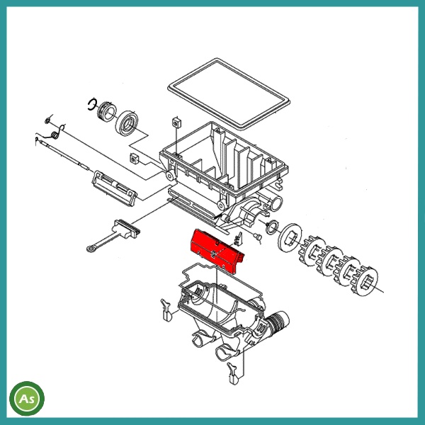 田植機用 ブラシ PR173-91710