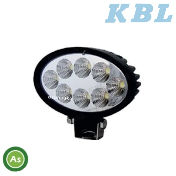 KBL LEDライト KGL410A 8連 長丸型 拡散 IP67 防塵 防水 車体用ライト