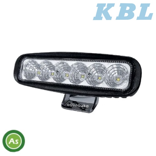 KBL LEDライト KGL524A 6連 長四角型 拡散 IP67 防塵 防水 車体用ライト