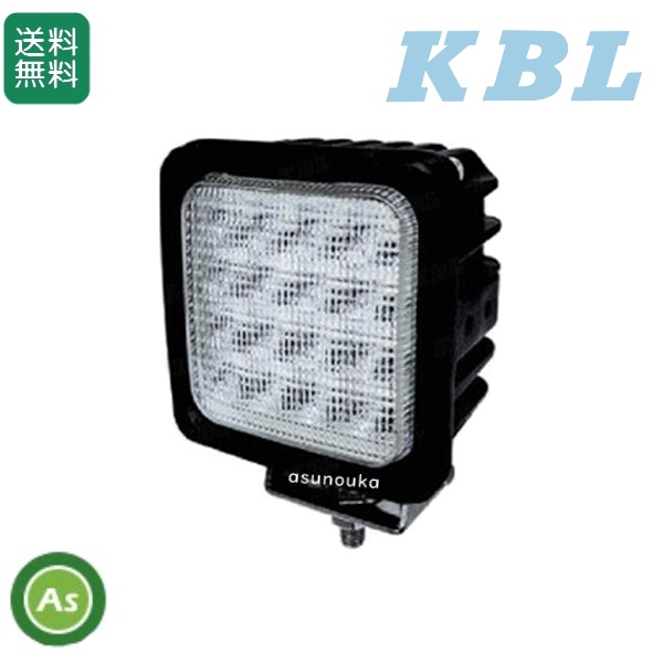 KBL LEDライト KGL558A 16連 角型 拡散 IP68 防塵 防水 車体用ライト