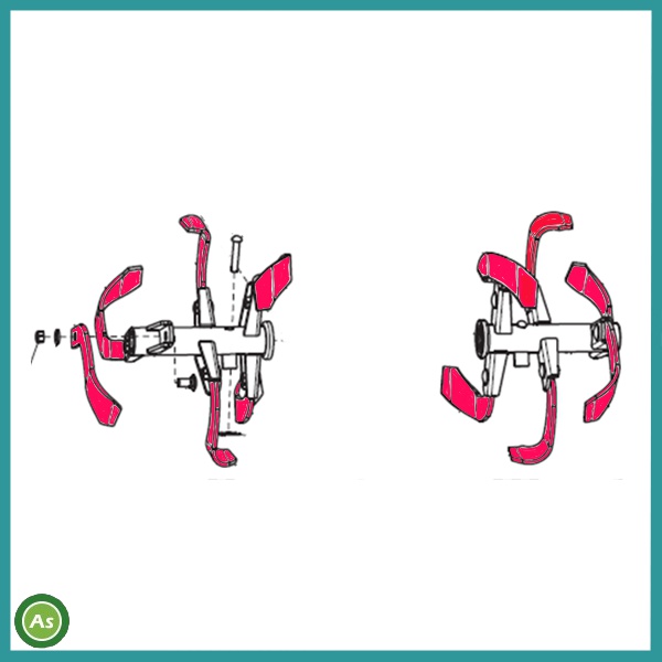 ピコSF701用中耕爪