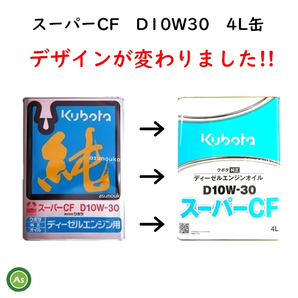 スーパーCF 4L 純オイル デザイン変更