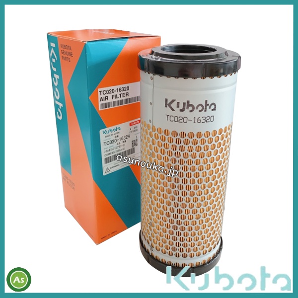 TC020-16324 クボタ 純正 エアクリーナ エレメント