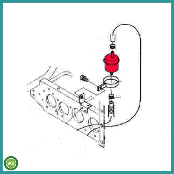 田植機用　燃料フィルタ　PR152-88800