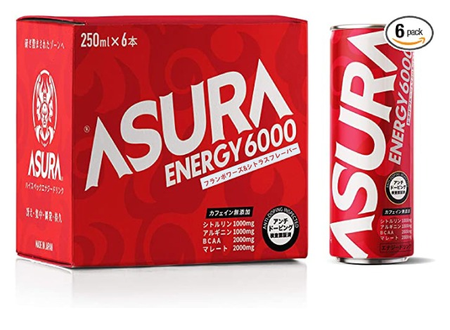 ASURAエナジードリンク 250ml×6本入