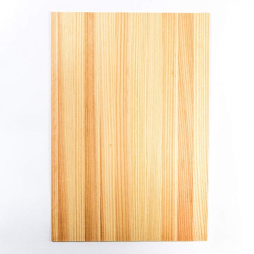 森の紙 極薄 天然木の紙 杉 葉書サイズ 100枚入り インクジェットプリンター印刷 メール便