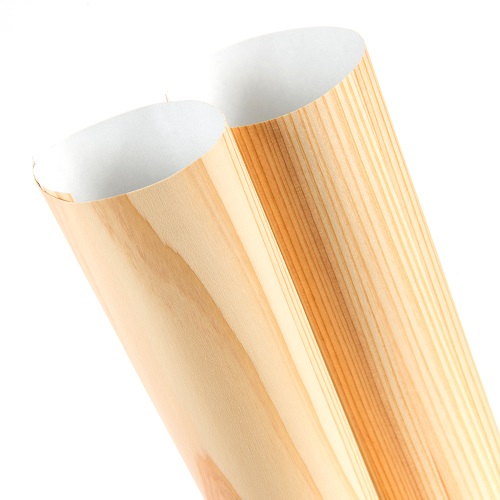 森の紙 曲がる 極薄 壁紙 天然木のシート 杉 柾目 板目 粘着シールタイプ 600×900ｍｍ DIY 化粧材 切文字