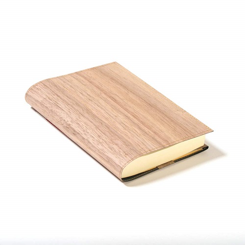 mori no kami 森の紙 極薄 天然木 ブックカバー杉 ひのき ウォ－ルナット 幅325mm×長さ165mm メール便