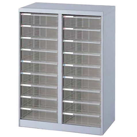 フロアケ-ス（大 A4） フロアケース　深９段×２ AF-M18