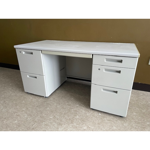 W1400　両袖机　コクヨ　DR-026