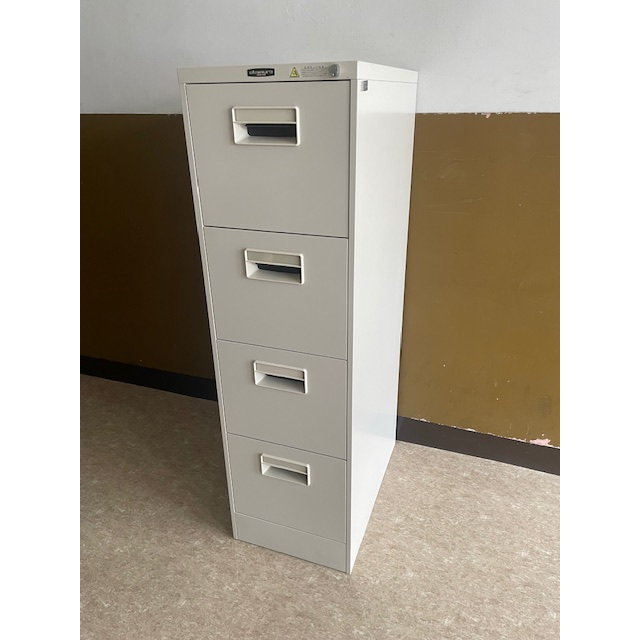 オカムラ 4段 A4 ファイリングキャビネット S-103