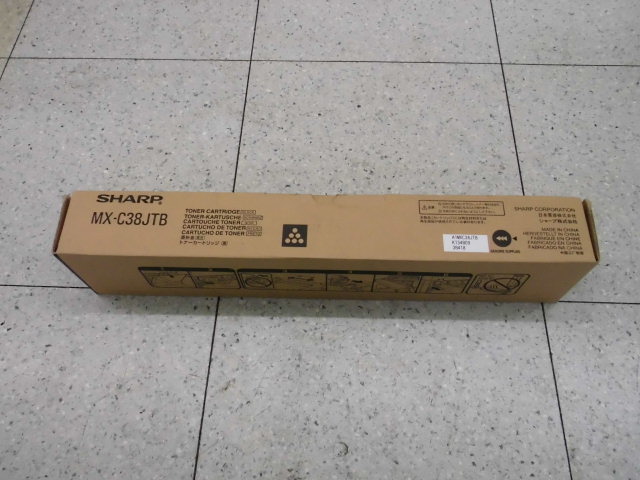 シャープ（SHARP） MX-C312用 純正トナー MXC38JTB（黒・ブラック）（純正）