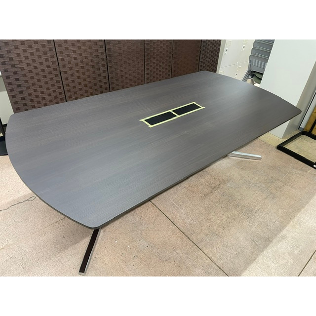 新品展示品　W2400　ニシキ　ミーティングテーブル　KV-2412W-DW　MT-063