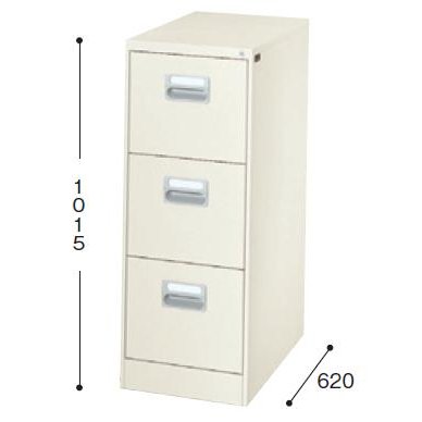 ナイキ　Ａ4ファイリングキャビネット　A4-3-LG