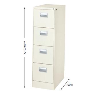 ナイキ　Ａ4ファイリングキャビネット　A4-4-LG