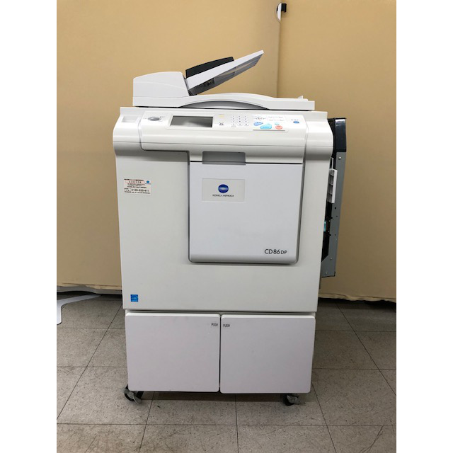 デジタル孔版印刷機　コニカミノルタ　CD86DP　中古機
