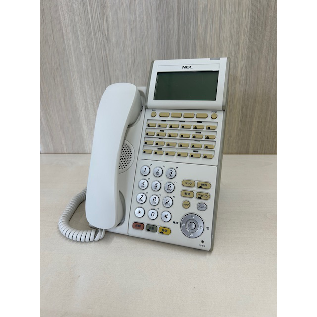 DTL-24D-1D(WH)(DT300) 24ボタン標準電話機(白) NEC 【中古】