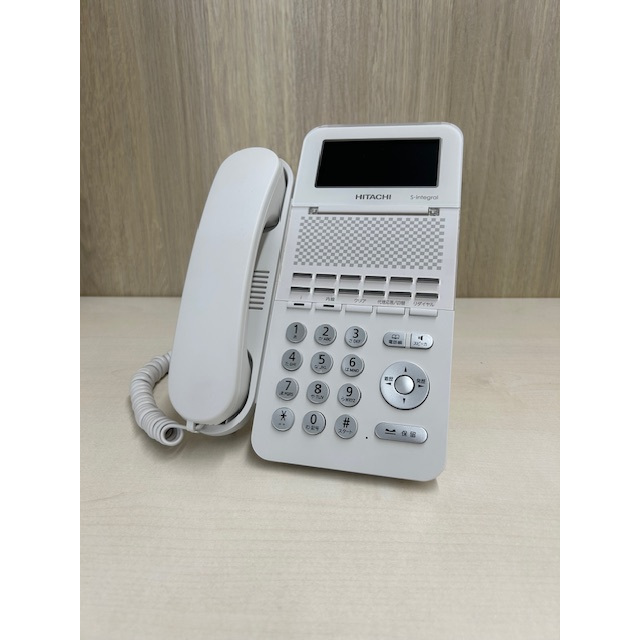 ET-12Si-SDW 12ボタン標準電話機(白) 日立【中古】