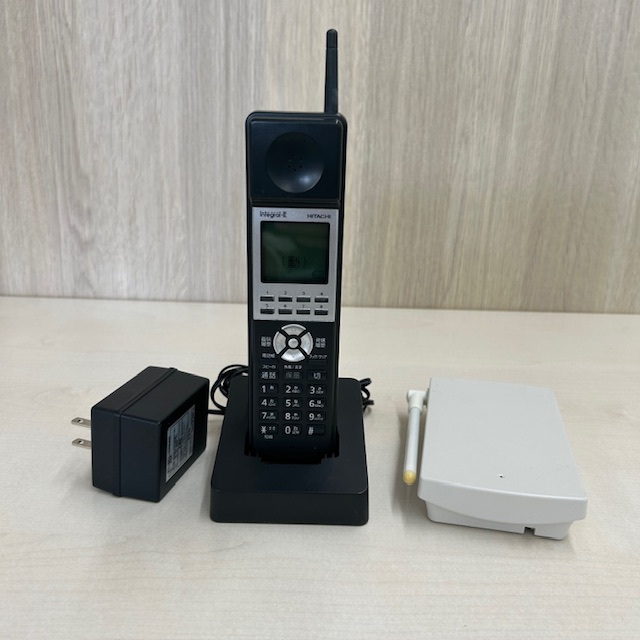 ET-8iE-DCLL(B) シングルゾーンデジタルコードレス電話機 日立【中古】