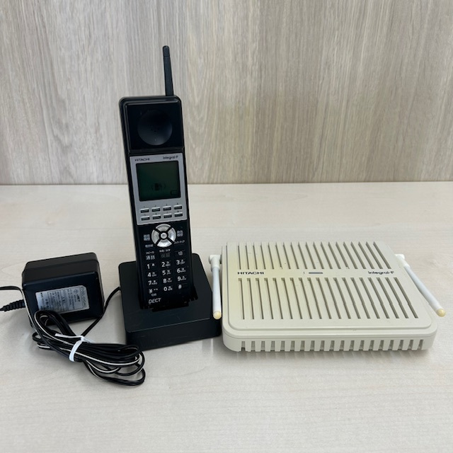 ET-8iF-DCLLB シングルゾーンDECTコードレス電話機日立【中古】