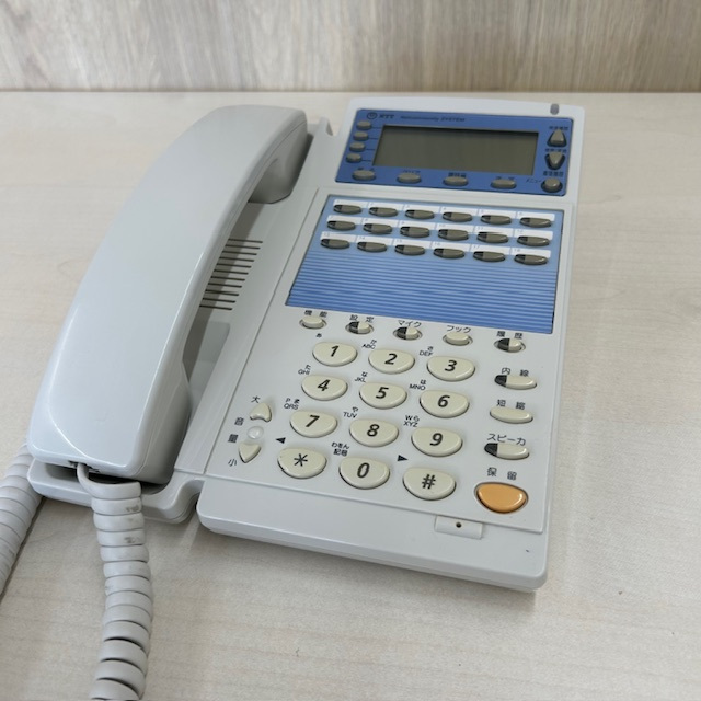 GX-(18)BTEL-(1)(W) 18ボタンバス標準電話機(白) NTT【中古】