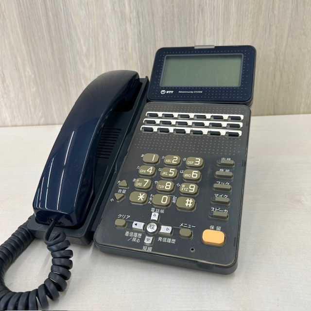 GX-(18)STEL-(2)(K) 18ボタンスター標準電話機(黒) NTT【中古】