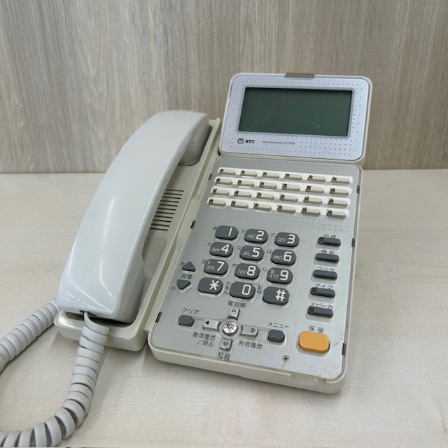 GX-(24)BTEL-(2)(W) 24ボタンバス標準電話機(白) NTT【中古】
