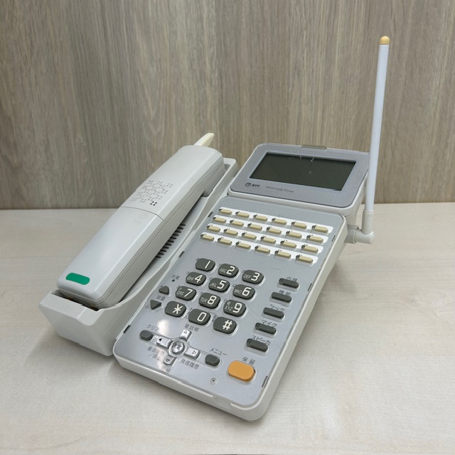 GX-(24)CCLSTEL-(3)(W) 24ボタンスターカールコードレス電話機(白) NTT【中古】