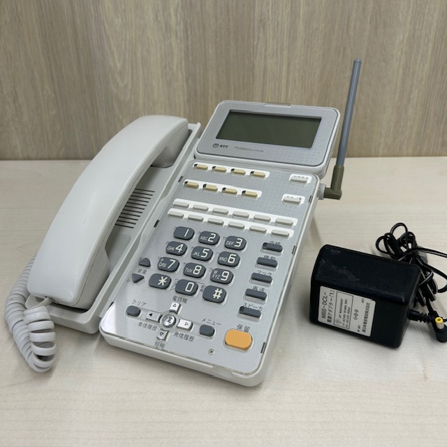GX-DCL-PSKT-(2)(W) 卓上デジタルコードレス電話機） NTT【中古】