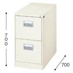 ナイキ　Ａ4ファイリングキャビネット　A4-277-LG