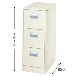 ナイキ　Ａ4ファイリングキャビネット　A4-3-LG