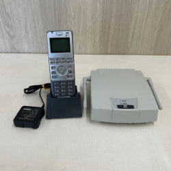 DC600PS+DC600CS シングルゾーンデジタルコードレス電話機サクサ【中古】