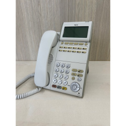 DTL-12D-1D(WH)(DT300) 12ボタン標準電話機(白) NEC 【中古】