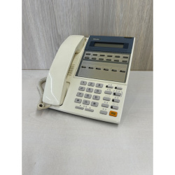 DX2D-6BTX(WH) 6ボタン標準電話機(白) NEC 【中古】