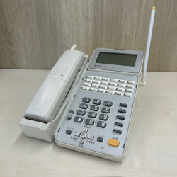 GX-(24)CCLBTEL-(2)(W) 24ボタンバスカールコードレス電話機(白) NTT【中古】