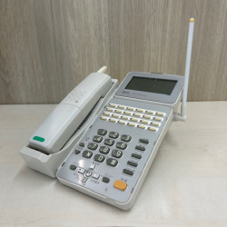 GX-(24)CCLSTEL-(3)(W) 24ボタンスターカールコードレス電話機(白) NTT【中古】