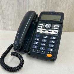 LD600(K) 10ボタン標準電話機(黒)サクサ【中古】